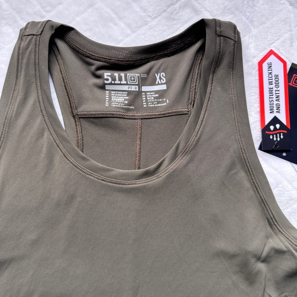 5.11 Women's Pt-R Grind Racerback Tank - Brand New - Size XS Extra Small - Picture 4 of 10